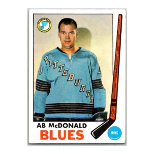 Ab McDonald St. Louis Blues Topps 1969