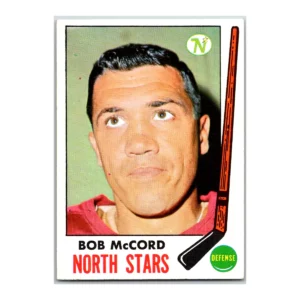 Bob McCord Minnesota North Stars Topps 1969