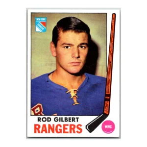 Rod Gilbert New York Rangers Topps 1969