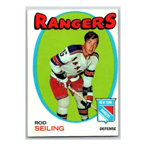 Rod Seiling New York Rangers Topps 1971