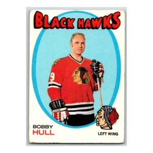 Bobby Hull Chicago Black Hawks Topps 1971