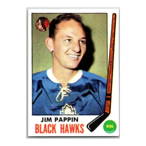 Ken Wharram Chicago Black Hawks Topps 1969