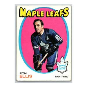 Ron Ellis Toronto Maple Leafs Topps 1971