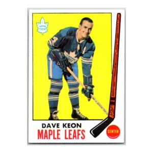 Dave Keon Toronto Maple Leafs Topps 1969