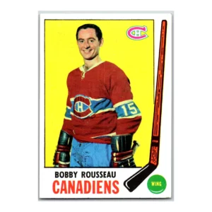 Bobby Rousseau Montreal Canadiens Topps 1969