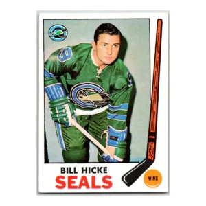 Bill Hicke Oakland Seals Topps 1969