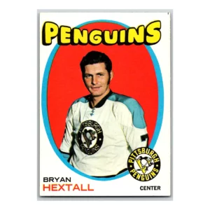 Bryan Hextall Pittsburgh Penguins Topps 1971