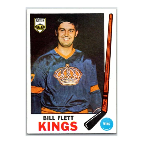 Bill Flett Los Angeles Kings Topps 1969