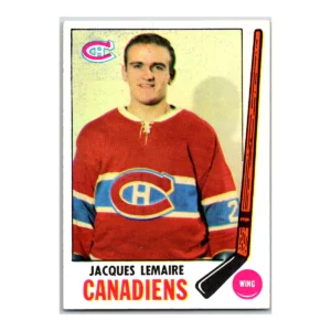 Jacques Lemaire Montreal Canadiens Topps 1969