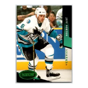 Jeff Norton San Jose Sharks Emerald Ice Parkhurst 1993