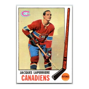 Jacques Laperriere Montreal Canadiens Topps 1969