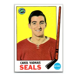 Carol Vadnais Oakland Seals Topps 1969