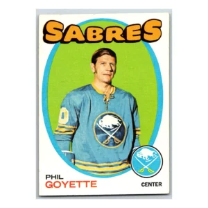 Phil Goyette Buffalo Sabres Topps 1971