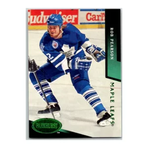 Rob Pearson Toronto Maple Leafs Emerald Ice Parkhurst 1993