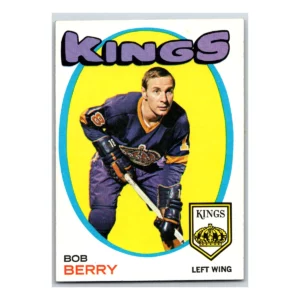 Bob Berry Los Angeles Kings Topps 1971