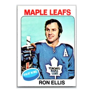 Ron Ellis Toronto Maple Leafs Topps 1975