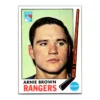 Arnie Brown New York Rangers Topps 1969