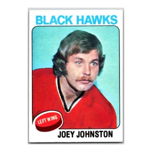 Joey Johnston California Golden Seals Topps 1975