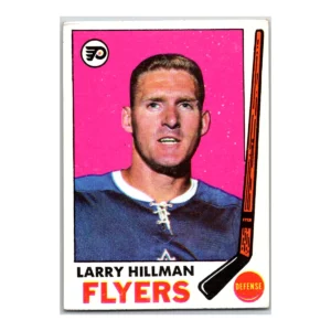 Larry Hillman Philadelphia Flyers Topps 1969