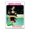 Ken Hodge Boston Bruins Topps 1975