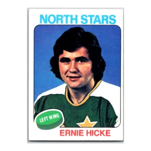 Ernie Hicke Minnesota North Stars Topps 1975