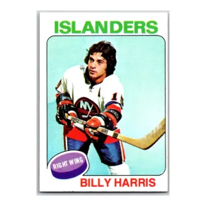 Billy Harris New York Islanders Topps 1975