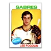 Lee Fogolin Buffalo Sabres Topps 1975