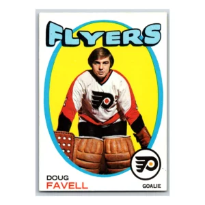 Doug Favell Philadelphia Flyers Topps 1971