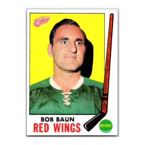 Bob Baun Detroit Red Wings Topps 1969