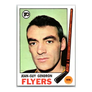 Jean Guy Gendron Philadelphia Flyers Topps 1969