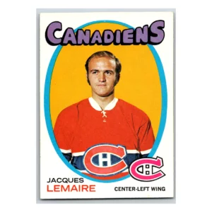 Jacques Lemaire Montreal Canadiens Topps 1971