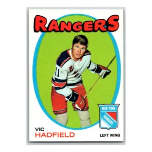 Vic Hadfield New York Rangers Topps 1971