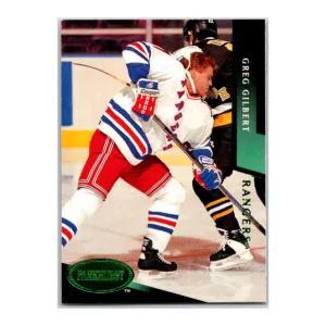 Greg Gilbert New York Rangers Emerald Ice Parkhurst 1993