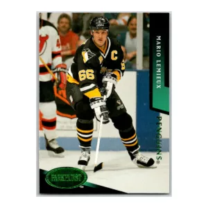Mario Lemieux Pittsburgh Penguins Emerald Ice Parkhurst 1993