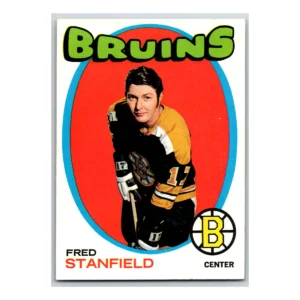 Fred Stanfield Boston Bruins Topps 1971
