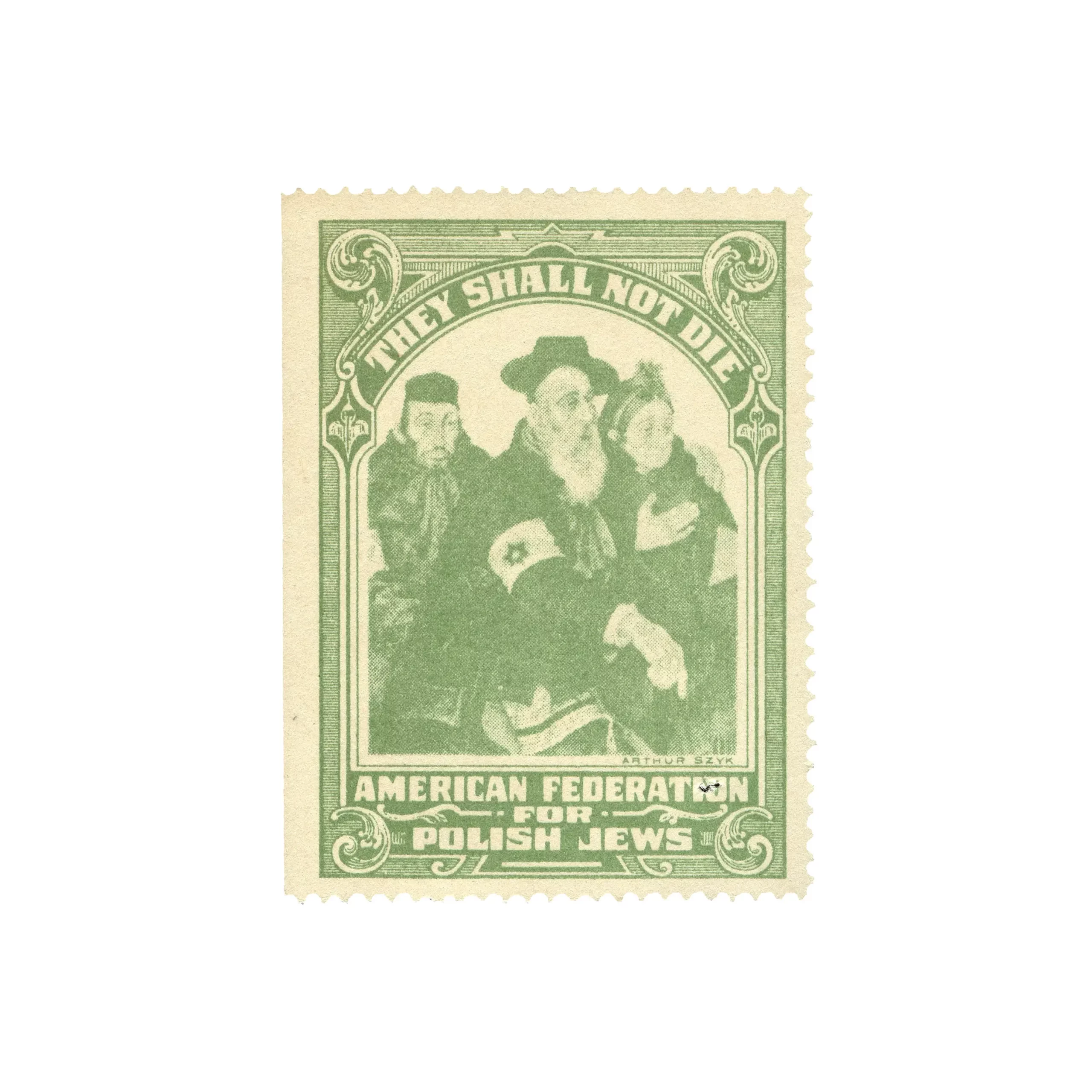 They Shall Not Die Postal Stamp - All The Decor
