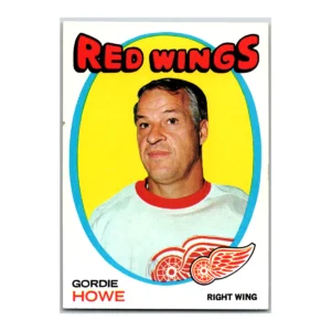 Gordie Howe Detroit Red Wings Topps 1971