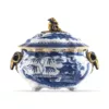 Antique English Porcelain Willow Pattern Tureen