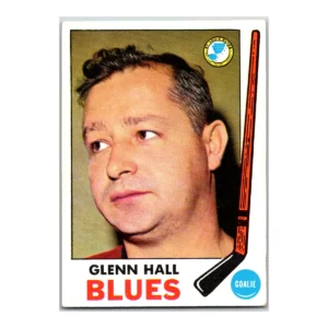 Glenn Hall St. Louis Blues Topps 1969