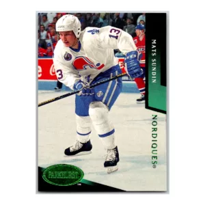 Mats Sundin Quebec Nordiques Emerald Ice Parkhurst 1993