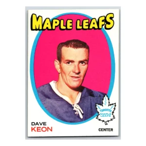 Dave Keon Toronto Maple Leafs Topps 1971