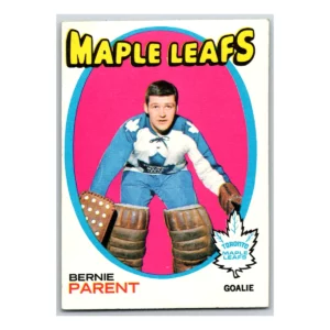 Bernie Parent Toronto Maple Leafs Topps 1971