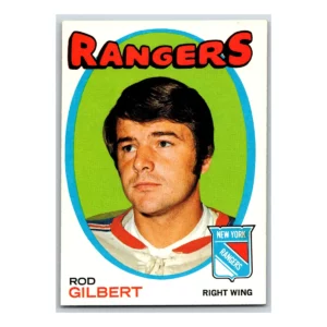 Rod Gilbert New York Rangers Topps 1971