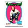 Murray Hall Vancouver Canucks Topps 1971