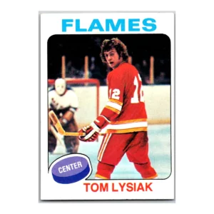 Tom Lysiak Atlanta Flames Topps 1975