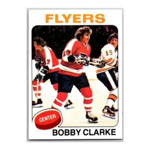 Bobby Clarke Philadelphia Flyers Topps 1975