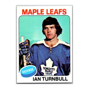 Ian Turnbull Toronto Maple Leafs Topps 1975