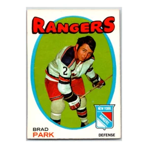 Brad Park New York Rangers O-Pee-Chee 1971