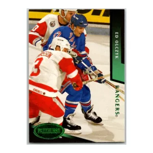 Ed Olczyk New York Rangers Emerald Ice Parkhurst 1993