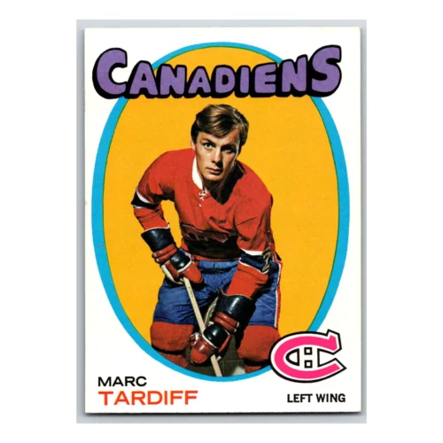 Marc Tardif Montreal Canadiens Topps 1971